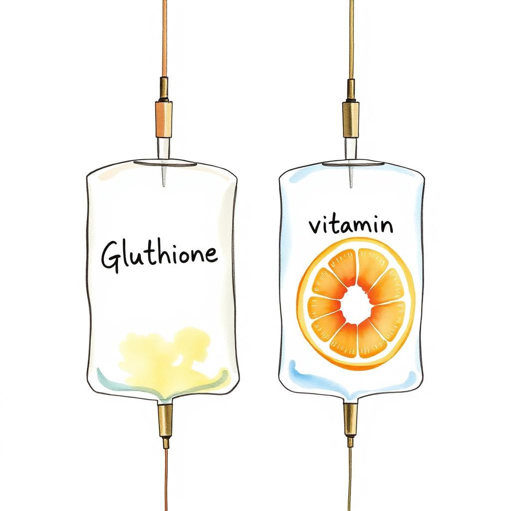 Skin brightening IV comparison