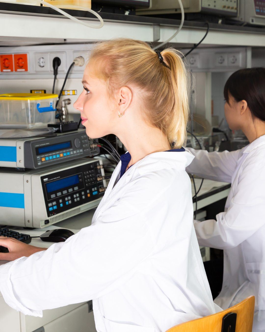 Lab work — bloodwork tubes and analysis